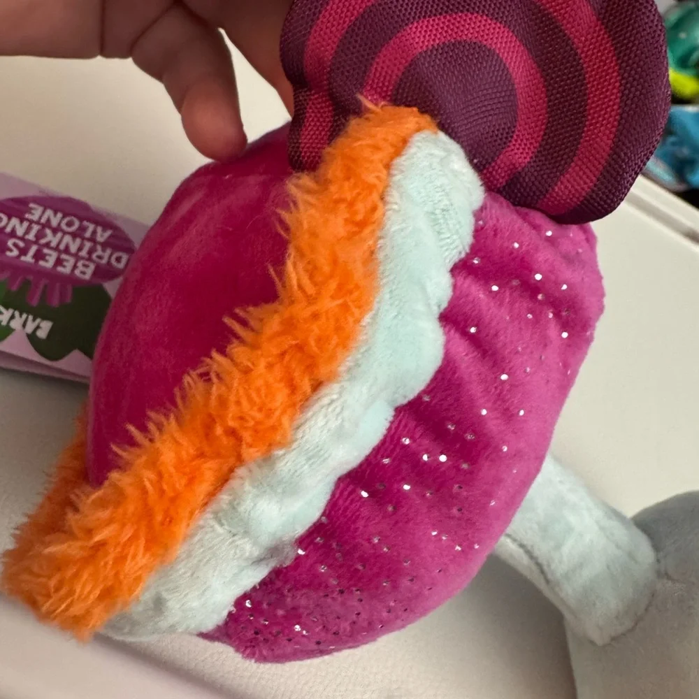 Bark Beets drinking alone dog toy